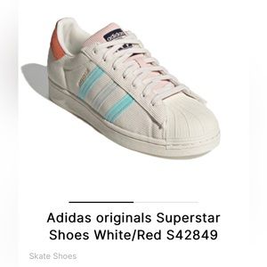 Adidas Superstar corduroy pastel